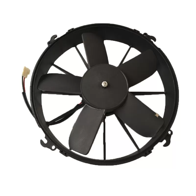 Bus A/C Suction Axial fan 12 inch 24v/12V Condenser Fan